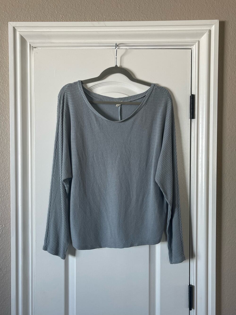 Garage Womens Size Medium Sweater Blue Grey